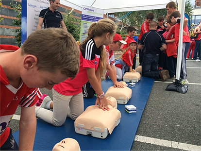 500 People Participate In Citizen Cpr Demonstration At All Ireland